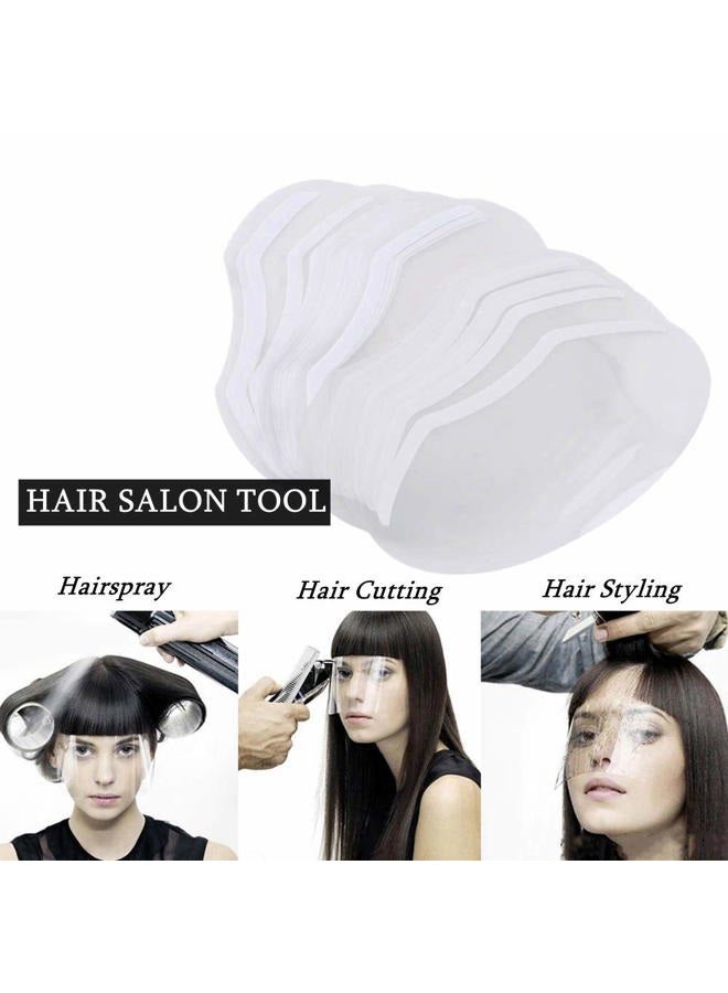 LWBTOSEE (50 PCS) - Clear Disposable Face Shield, for Shower Haircut Hairspray and Eyelash Extensions Eyebrow Eye Eyelid Surgery Aftercare (50 PCS) - Image 3